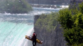L’incroyable suicide raté du haut des chutes du Niagara