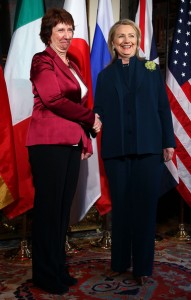 Catherine+Ashton+Hillary+Clinton+Hosts+Meeting+nSAEsNpPV8sl 191x300 L’Iran contre attaque