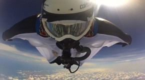 Record du monde en Wing-Suit