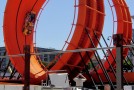 Aux X-Games, deux pilotes « Hot Wheels » s’essayent aux loopings