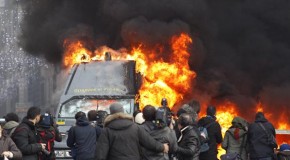 « Scènes de guérilla urbaine » à Rome