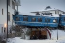 Suède. Une femme de ménage envoie un train dans un immeuble