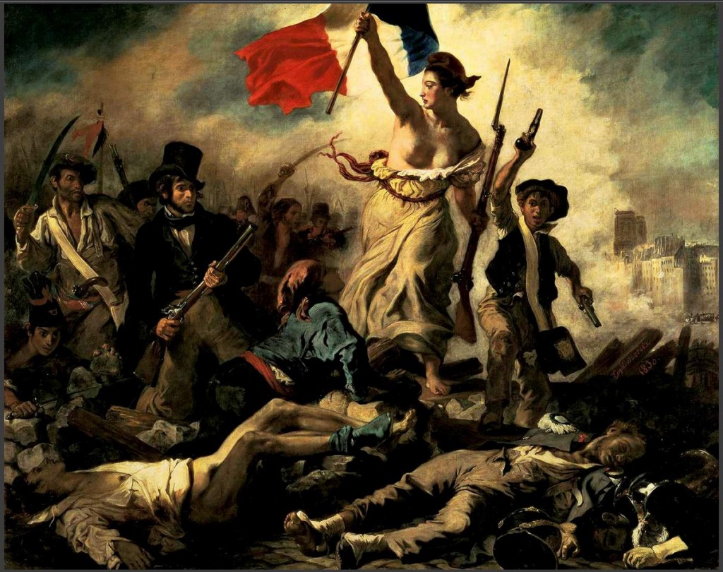 Delacroix 1024x810 “La liberté guidant le peuple” de Delacroix dégradé au Louvre Lens