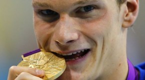 Yannick Agnel dans le sillage de M. Phelps