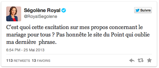 Royal Barjot : le début d’une grande amitié ? TWEET 11 Royal Barjot : le début d’une grande amitié ?